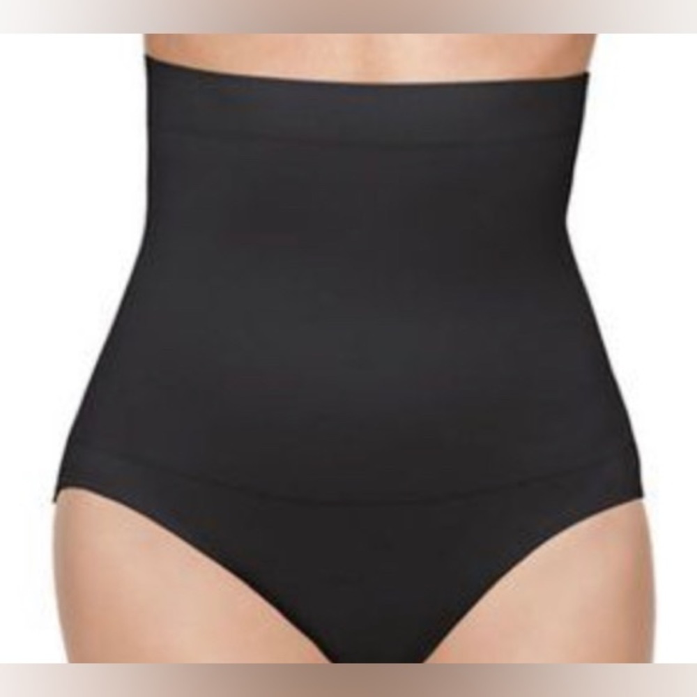 Wacoal X2 woman black high waisted shapewear slimming tummy control panty 2XL